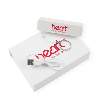 Edge Power Bank & White Flip Box Bundle