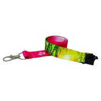 Recycled PET Dye Sublimation Print Lanyard