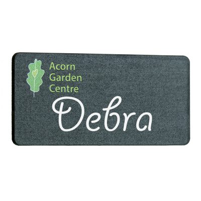 Blackboard Bamboo Reusable Name Badges - Image 3