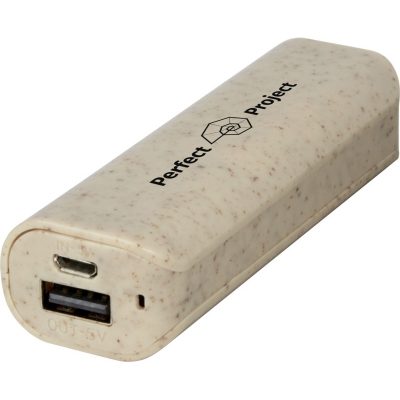 Yoko 1200mAh wheat straw power bank - Image 5