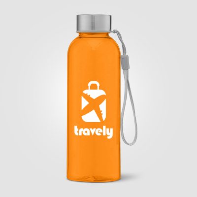 Skye - 500 ml RPET Water Bottle with Wrist Strap - Image 2