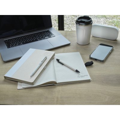 Dairy Dream A5 size reference recycled milk cartons notebook and ballpoint pen set - Image 5