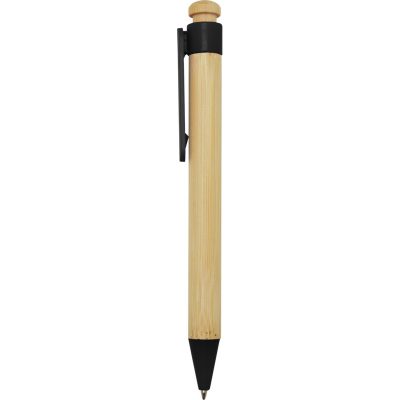 Rattan bamboo and recycled plastic ballpoint pen - Image 2