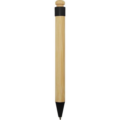 Rattan bamboo and recycled plastic ballpoint pen - Image 3