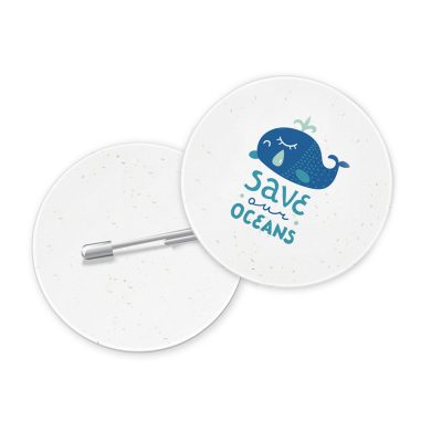 Seed Paper Button Badges