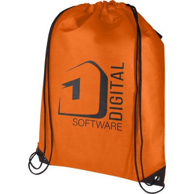 EVERGREEN GRS RECYCLED NON-WOVEN DRAWSTRING BAG 5L