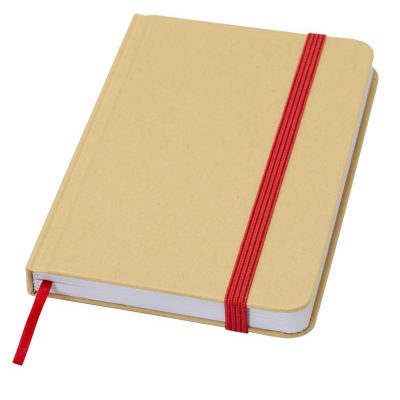 REED A6 RECYCLED HARD COVER NOTEBOOK WITH PLAIN PAGES - Image 2