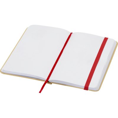 REED A6 RECYCLED HARD COVER NOTEBOOK WITH PLAIN PAGES - Image 3