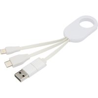 TROOP 4-IN-1 RECYCLED PLASTIC CHARGING CABLE