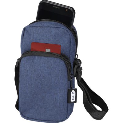 ROSS GRS RECYCLED PHONE POUCH - HEATHER CHARCOAL - Image 3