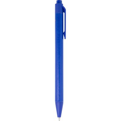 Chartik monochromatic recycled paper ballpoint pen with matte finish - Image 3