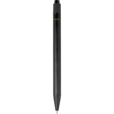 Chartik monochromatic recycled paper ballpoint pen with matte finish - Image 4