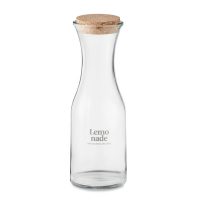 PICCA Recycled Glass Carafe with Cork Lid