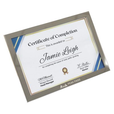 A4 CERTIFICATE FRAME E144105 - Image 4
