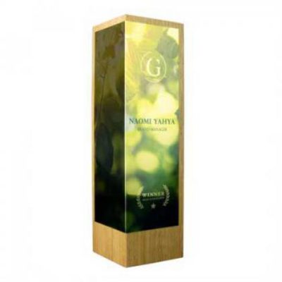 REAL WOOD COLUMN AWARD METAL WRAP E144103