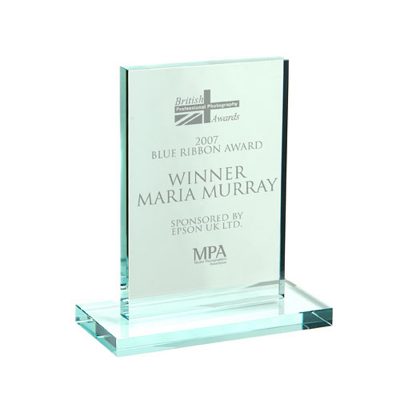 JADE GLASS RECTANGLE AWARD E144007