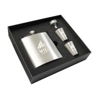 TROYES HIP FLASK SET E143408