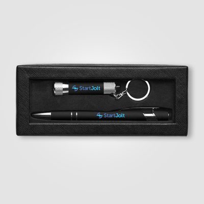 PRINCE SOFTY GIFT PEN & TORCH SET WITH WINDOW BOX E143302 - Image 2