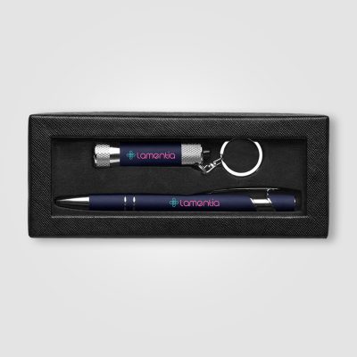 PRINCE SOFTY GIFT PEN & TORCH SET WITH WINDOW BOX E143302 - Image 3