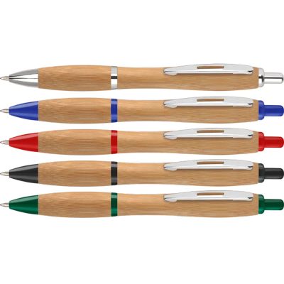 CONTOUR BAMBOO BALL PEN E141604 - Image 2
