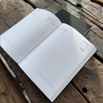 100% RECYCLED BOTTLE 'OCEANO' MEDIUM NOTEBOOK E147605 - Image 3