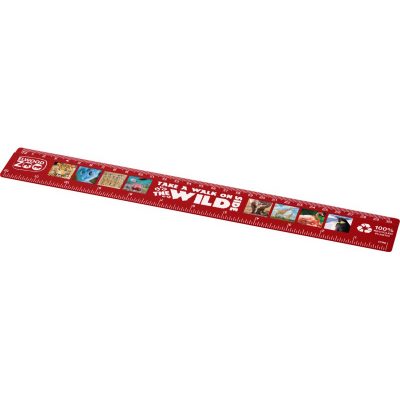 Refari 30 cm recycled plastic ruler - Image 4