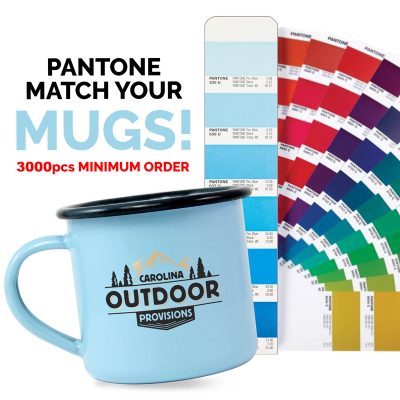 Premium Enamel Mug 10oz/285ml (coloured) - Image 2