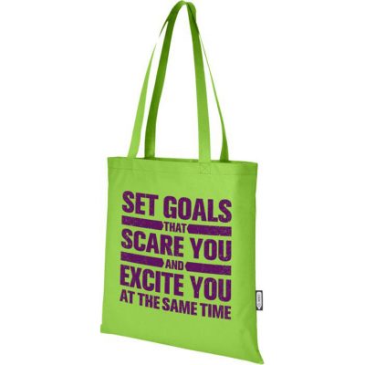 Zeus GRS recycled non-woven convention tote bag 6L - Image 5