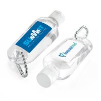 ANTIBACTERIAL HAND SANITISER ON A CARABINER CLIP (70ML) E1412907