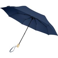 Birgit 21in foldable windproof recycled PET umbrella