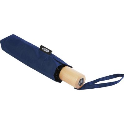 Birgit 21in foldable windproof recycled PET umbrella - Image 3