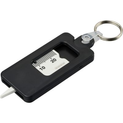 Kym recycled tyre tread check keychain - Image 2
