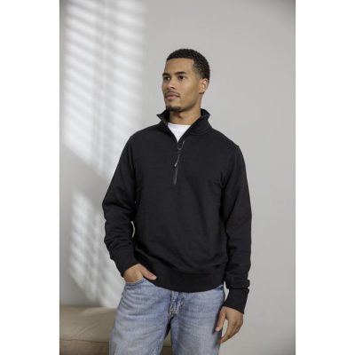 Tin unisex Aware™ recycled quarter zip sweater - Image 4