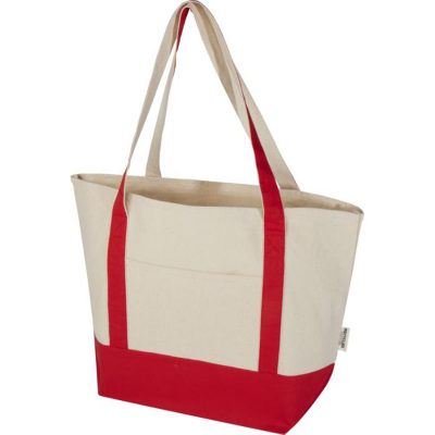 Sam 320 g/m² GRS recycled cotton tote bag - Image 2