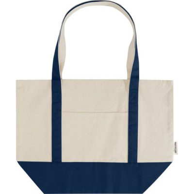 Sam 320 g/m² GRS recycled cotton tote bag - Image 4