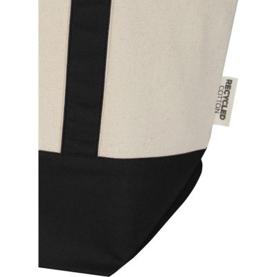 Sam 320 g/m² GRS recycled cotton tote bag - Image 5