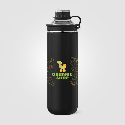 Oasis Recycled Stainless Steel Lid Handle Bottle - 680 ml - Image 18