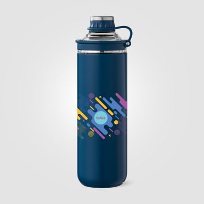Oasis Recycled Stainless Steel Lid Handle Bottle - 680 ml - Image 17