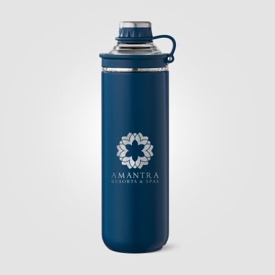 Oasis Recycled Stainless Steel Lid Handle Bottle - 680 ml - Image 14