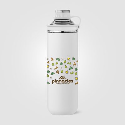 Oasis Recycled Stainless Steel Lid Handle Bottle - 680 ml - Image 16