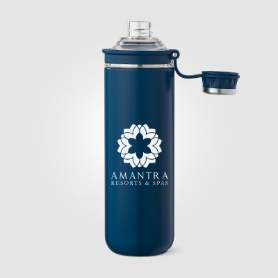Oasis Recycled Stainless Steel Lid Handle Bottle - 680 ml - Image 3