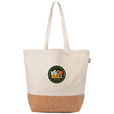Alentejo - Recycled Cotton Tote Bag with Cork Bottom E158602
