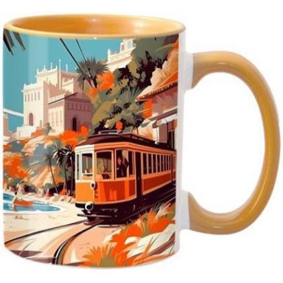 Two-tone Dye Sub Durham Mug E153705