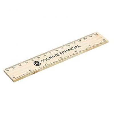 Ruler -wooden Ruler 15cm/6inch E155501
