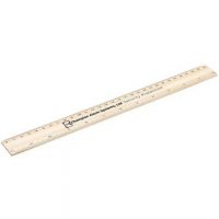 Ruler - Wooden Ruler 30cm/12inch  E155502