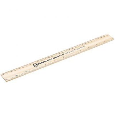 Ruler - Wooden Ruler 30cm/12inch  E155502