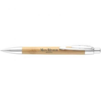 Sylvan Bamboo Push Button Ball Pen E151206