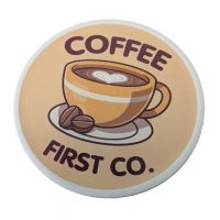 100% Recycled Round Coaster E155305