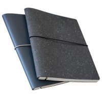 Recycled Leather Refillable Paper Notebook A5 E156605