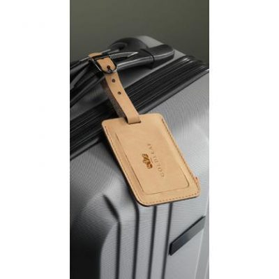 Recycled Leather Luggage Tag E158904